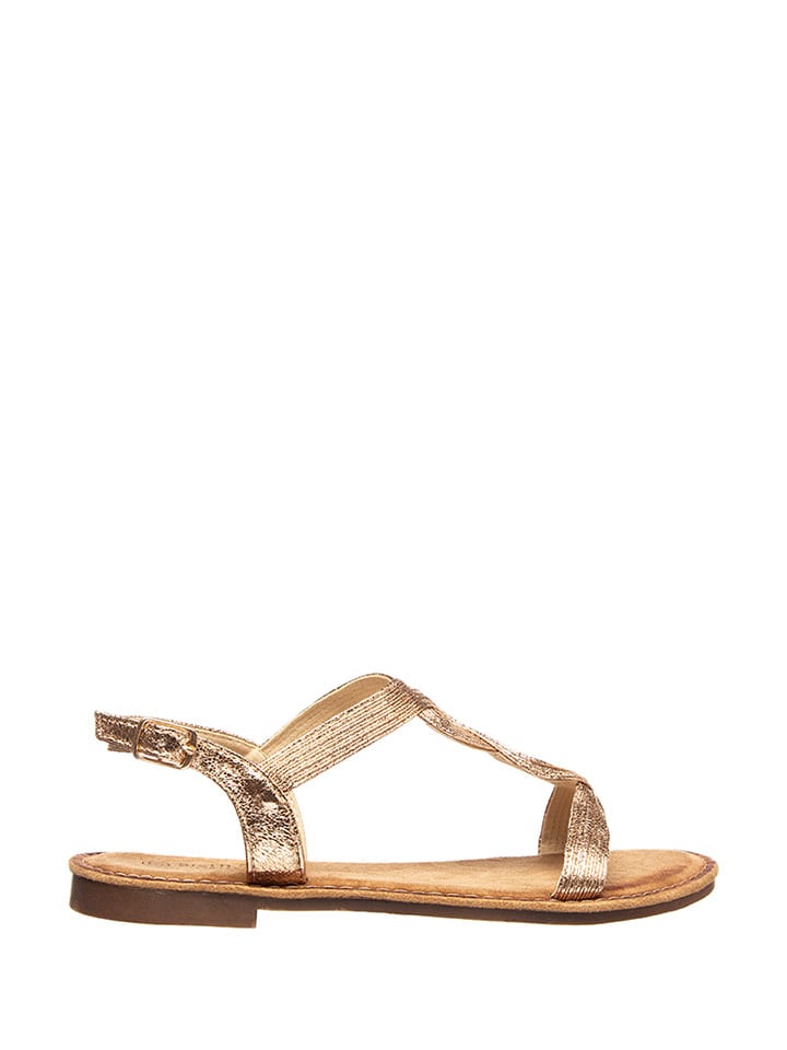 Sixth Sens Sandalen in Roségold günstig kaufen