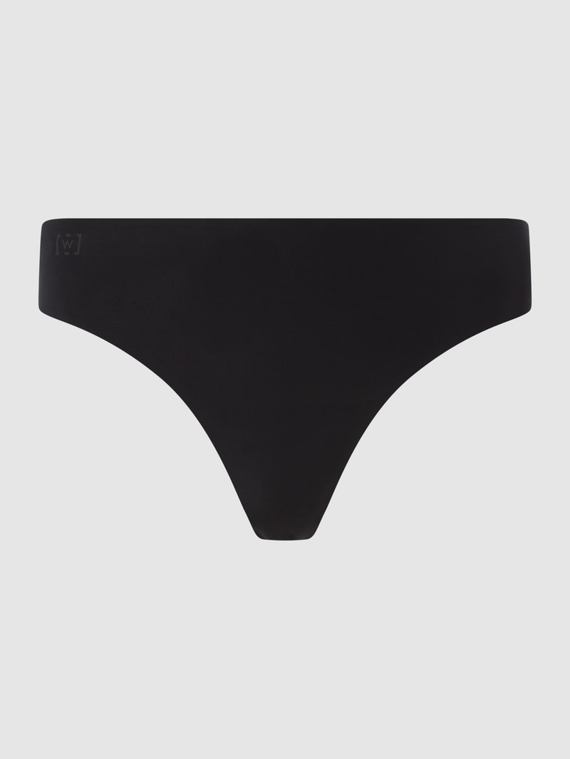 String aus Mikrofaser Modell 'Pure' in schwarz
