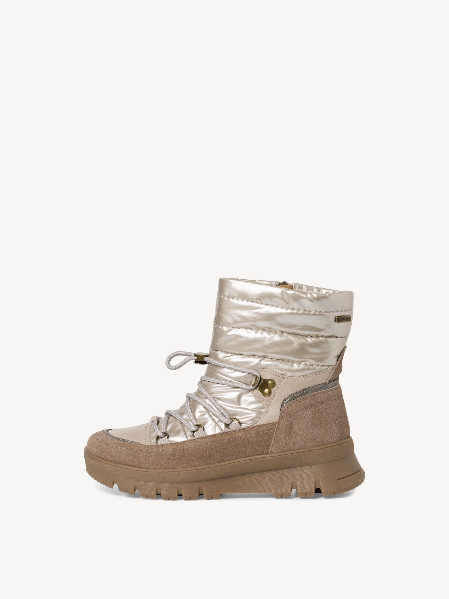 Bottine en cuir - marron