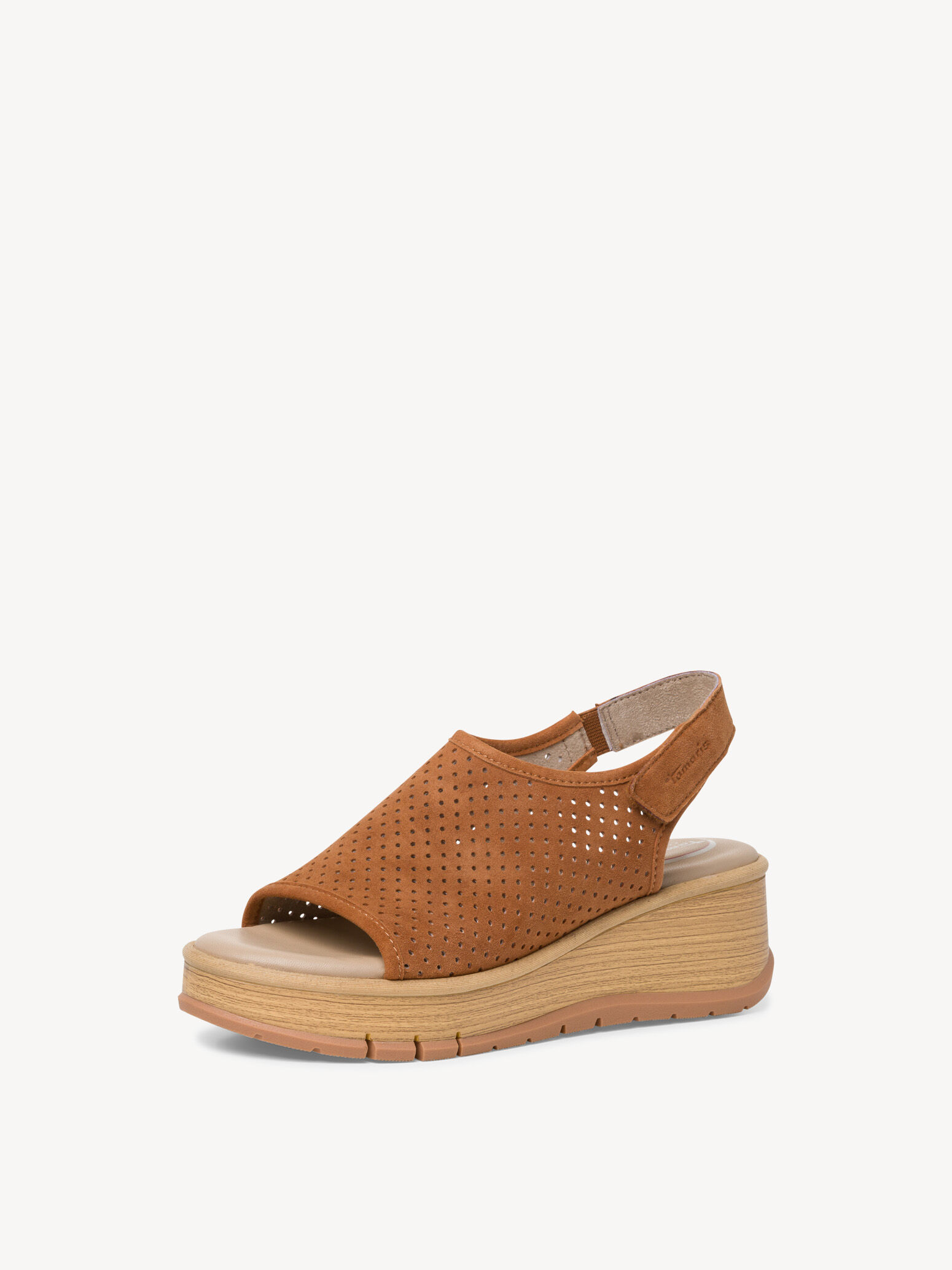 Sandale en cuir - marron