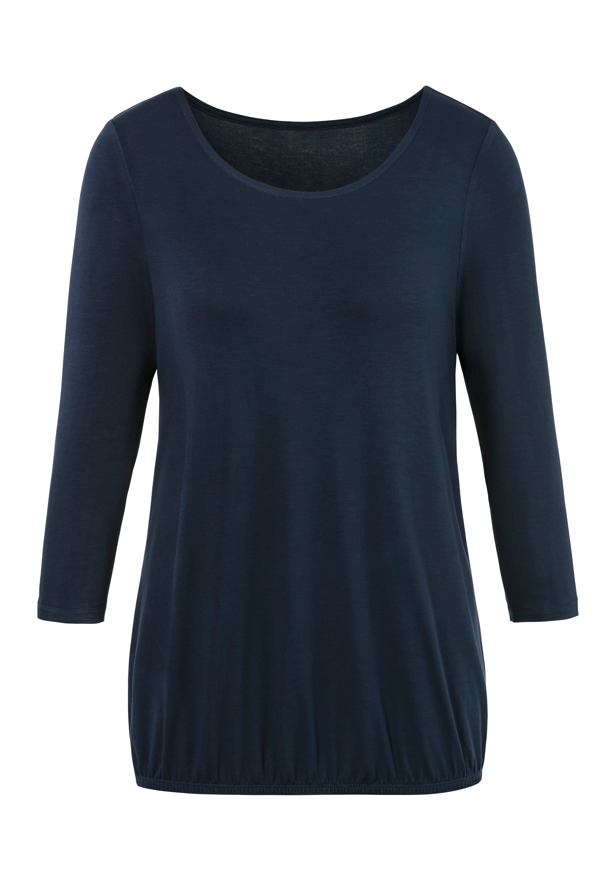 Vivance 3/4-Arm-Shirt (2er-Pack) mit elastischem Saumabschluss