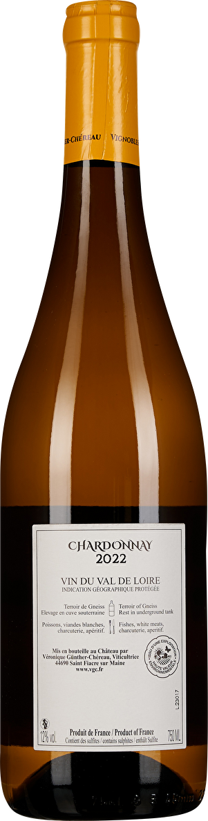Vignobles Günther Chereau Aurore Chardonnay 2022