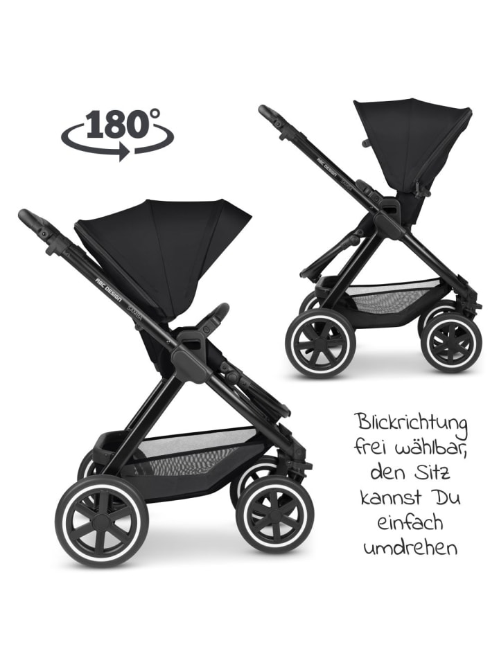 ABC-Design Buggy & Sportwagen Samba mit Sportsitz (ab ca. 9 Monate) in schwarz günstig kaufen onesize