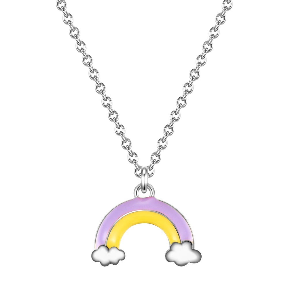 Glanzstücke München Collier en argent Arc-en-ciel Argent sterling en Argent collier