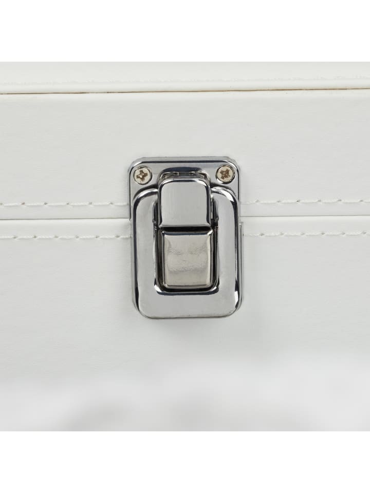 relaxdays Brillenbox in Weiß - (B)33,5 x (H)8,5 x (T)24,5 cm günstig kaufen onesize