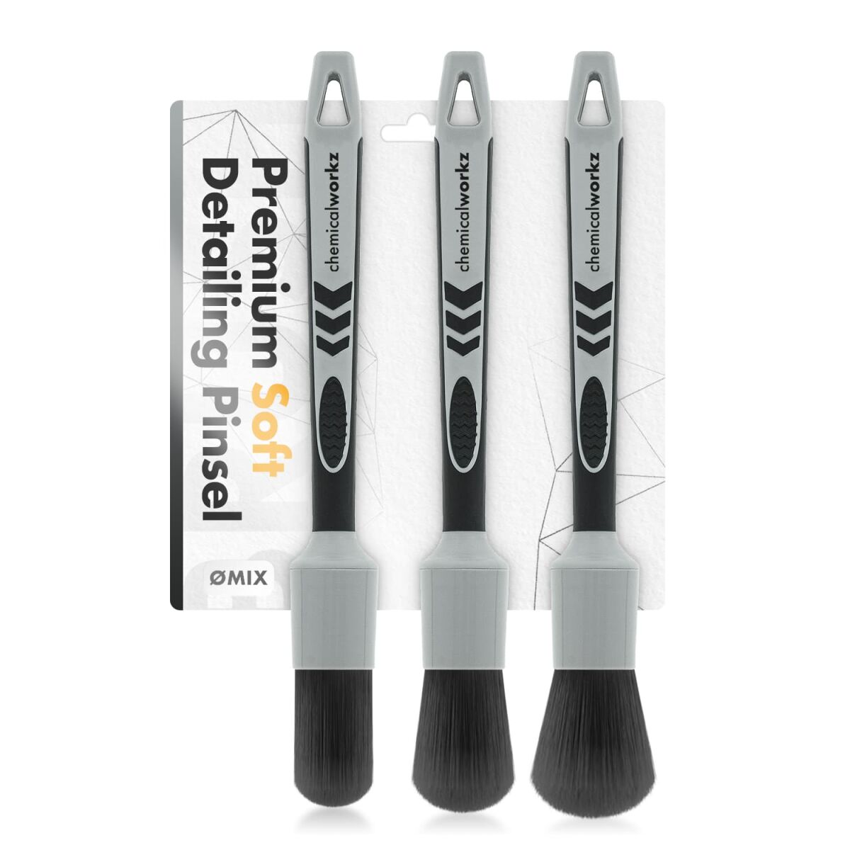 chemicalworkz Black Boar Detailing Pinsel Set