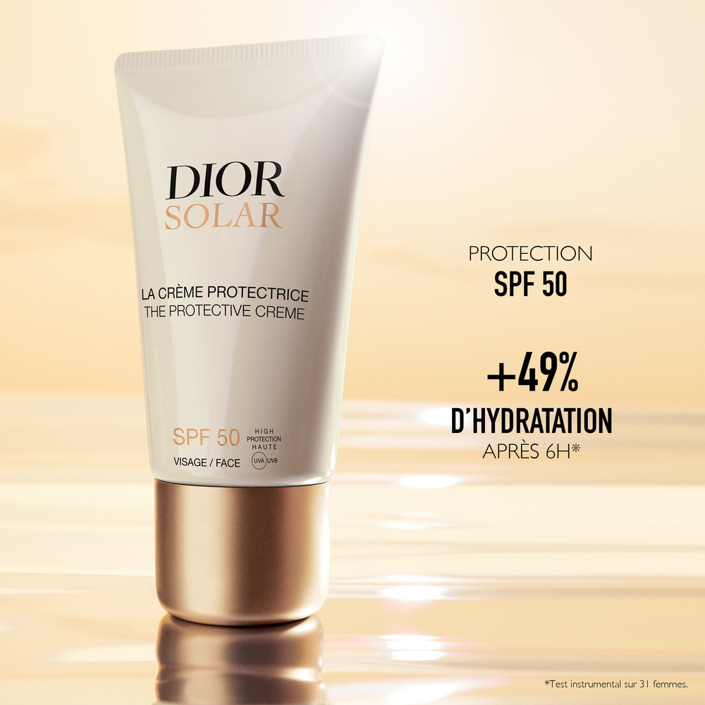 DIOR Dior Solar La Crème Protectrice Visage SPF 50 Crème solaire visage haute protection