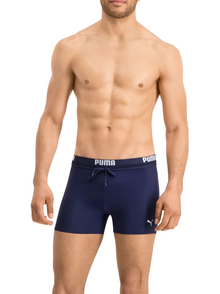 Puma Badehose PUMA SWIM MEN LOGO TRUNK in Navy günstig kaufen