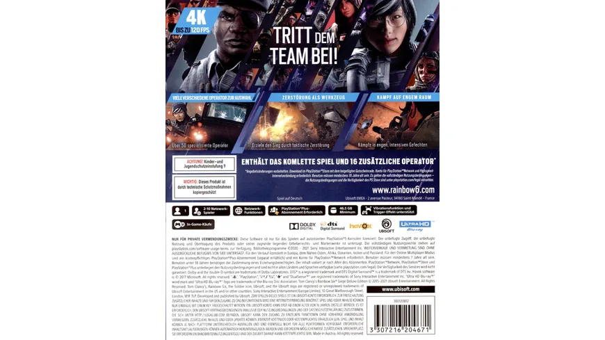 Tom Clancy's Rainbow Six: Siege (Deluxe Edition)