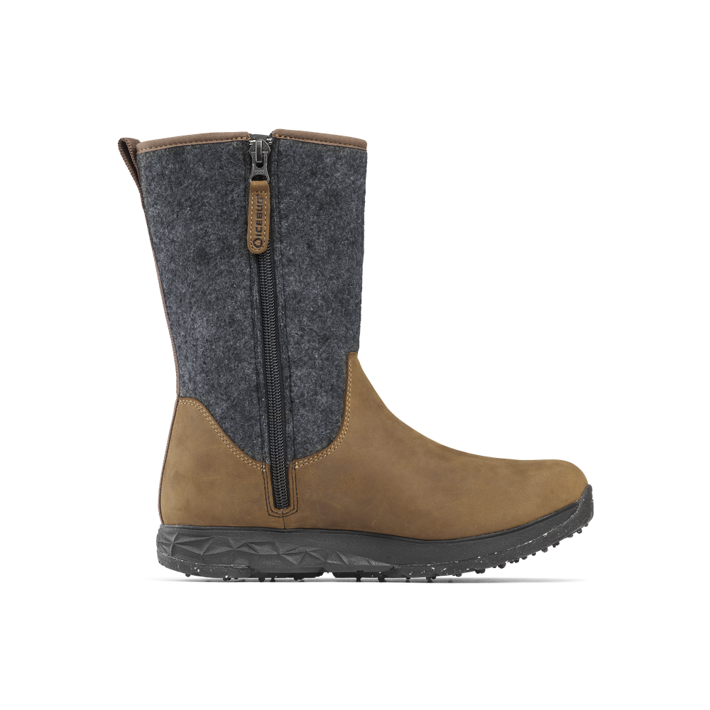 Icebug Grove ReWool Womens BUGrip BUGdri Coffee Grey G09006-9B / braun