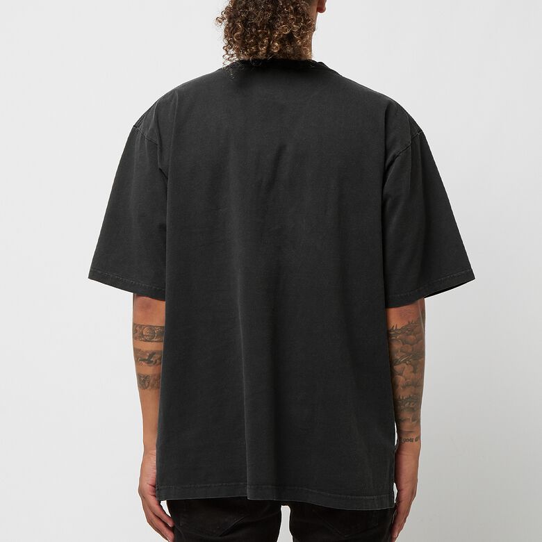 A Bathing Ape Stone Wash College Relaxed Tee Black