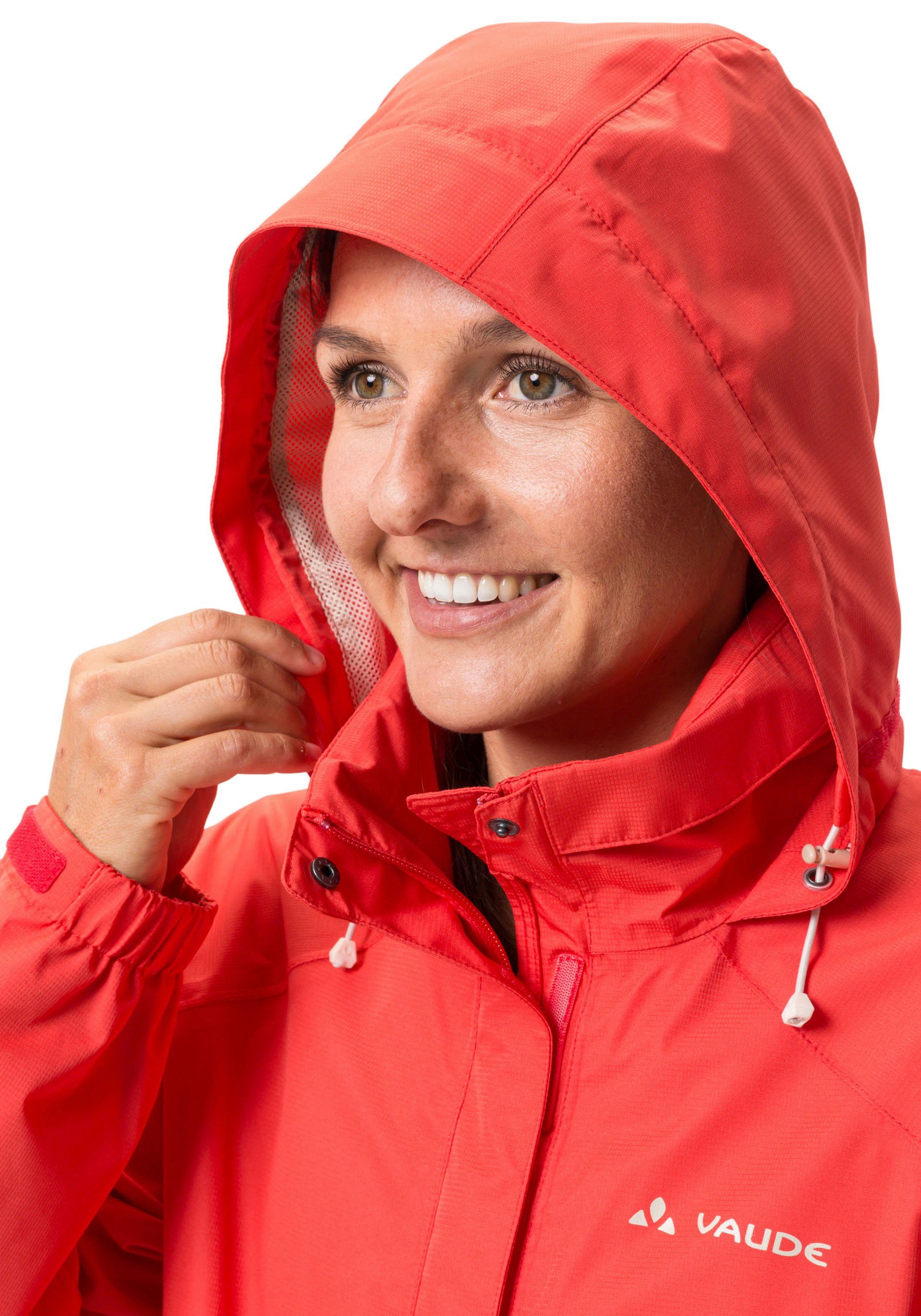 VAUDE Funktionsjacke WOMEN'S ESCAPE BIKE LIGHT JACKET Winddicht & Wasserdicht & Atmungsaktiv