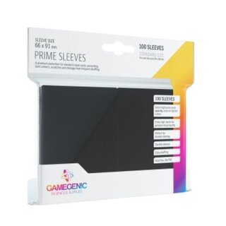 Gamegenic - Prime Sleeves Black (100)