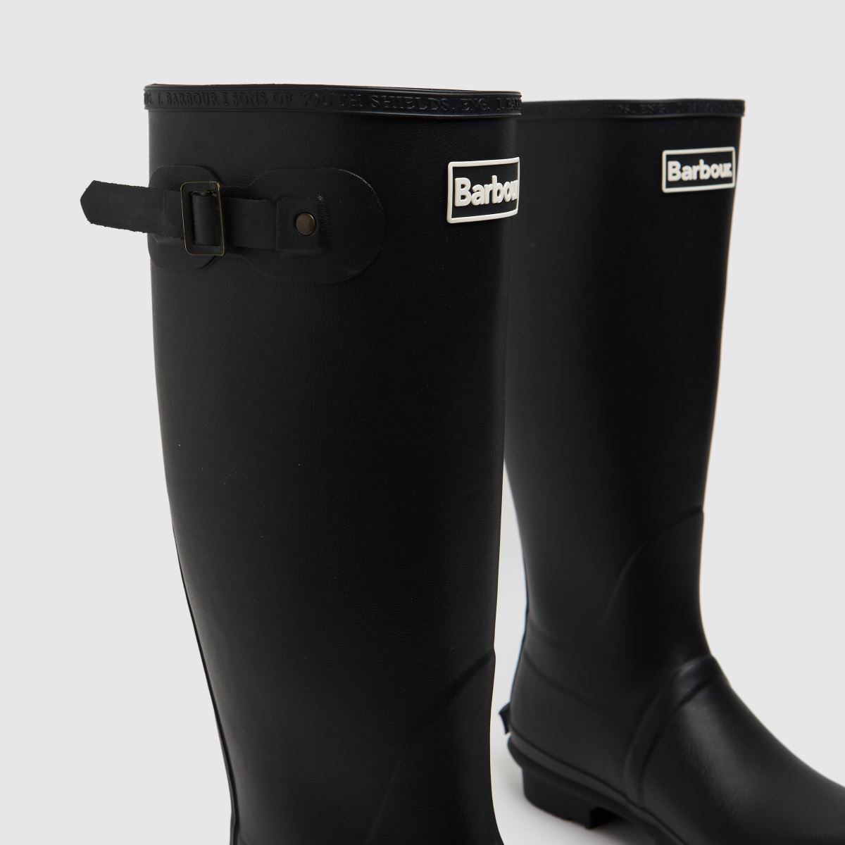 Barbour Bede wellington škornji v črni barvi