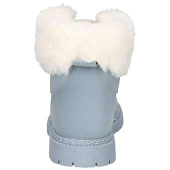 Puccetti Schnür Boots in blau