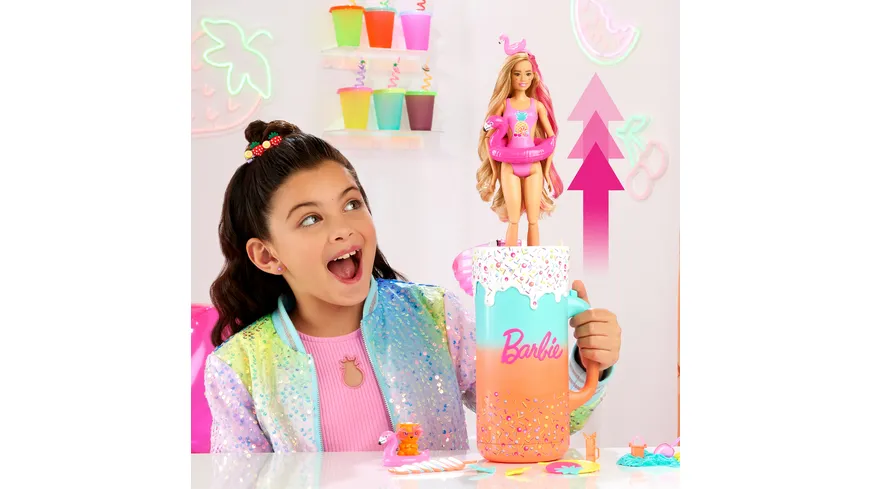 Barbie Pop Reveal Rise & Surprise Geschenkset - Tropical Smoothie