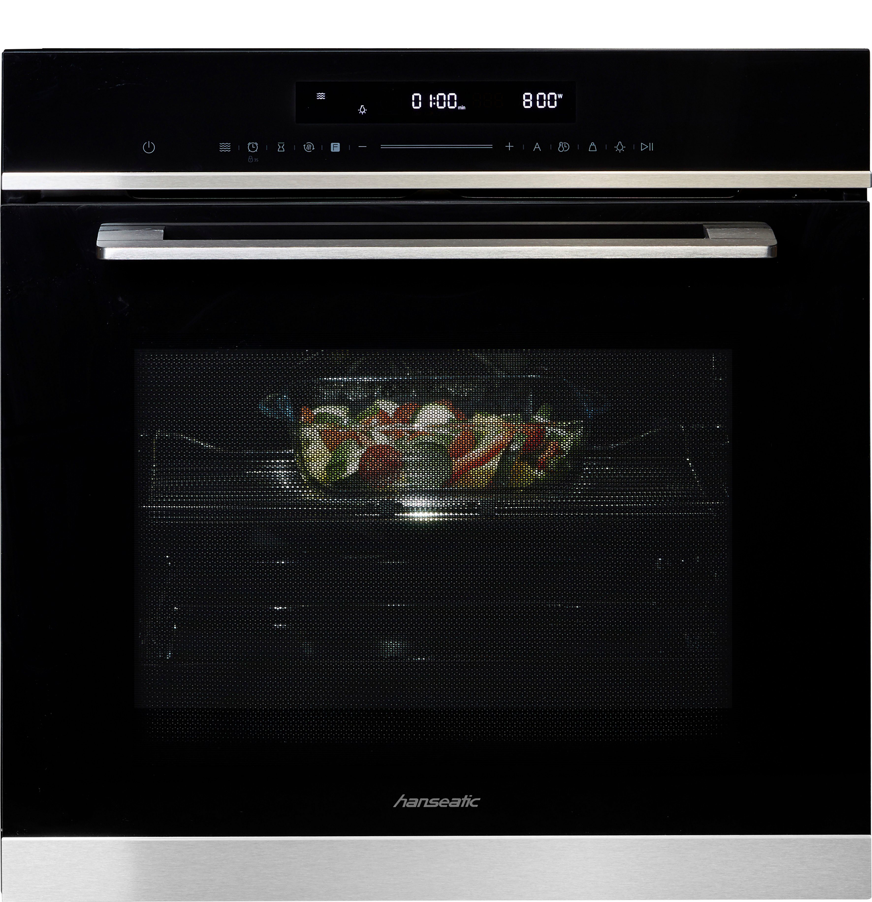 Hanseatic Backofen mit Mikrowelle 7NF30T0-E111E