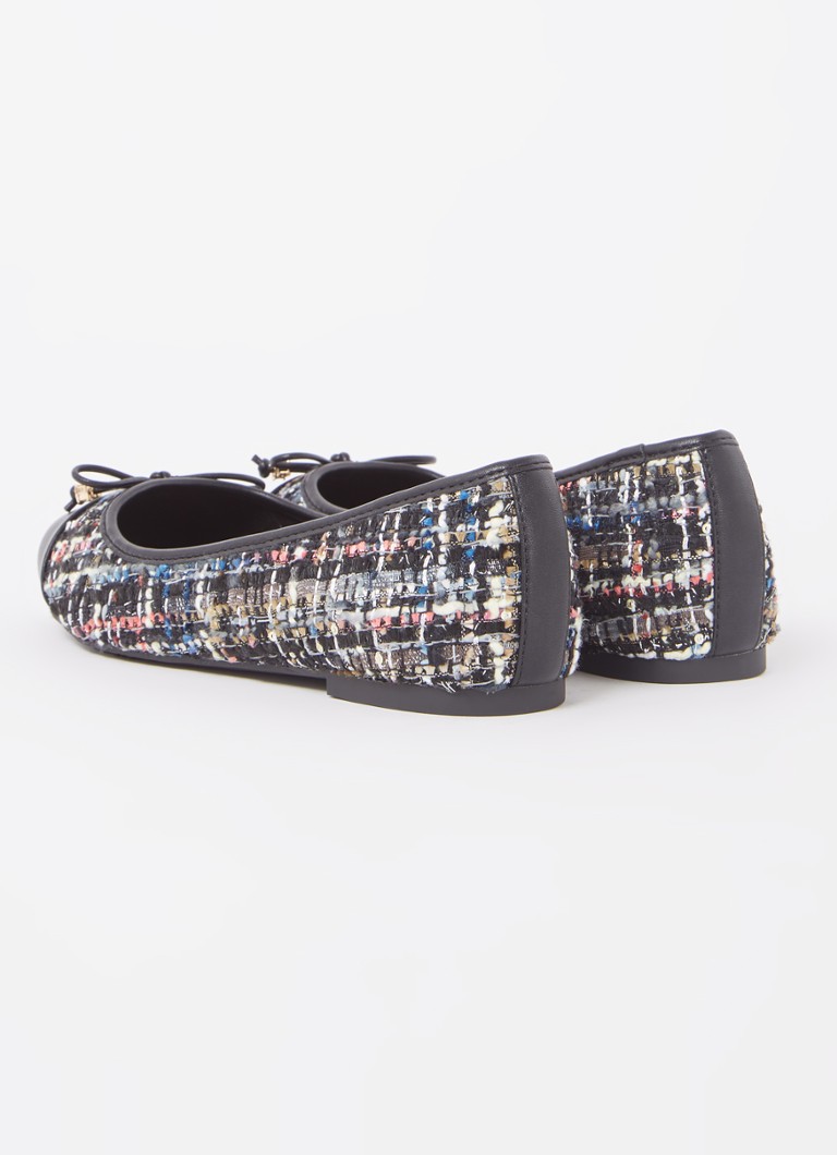Balerini Dune London Bonjour cu aspect de tweed