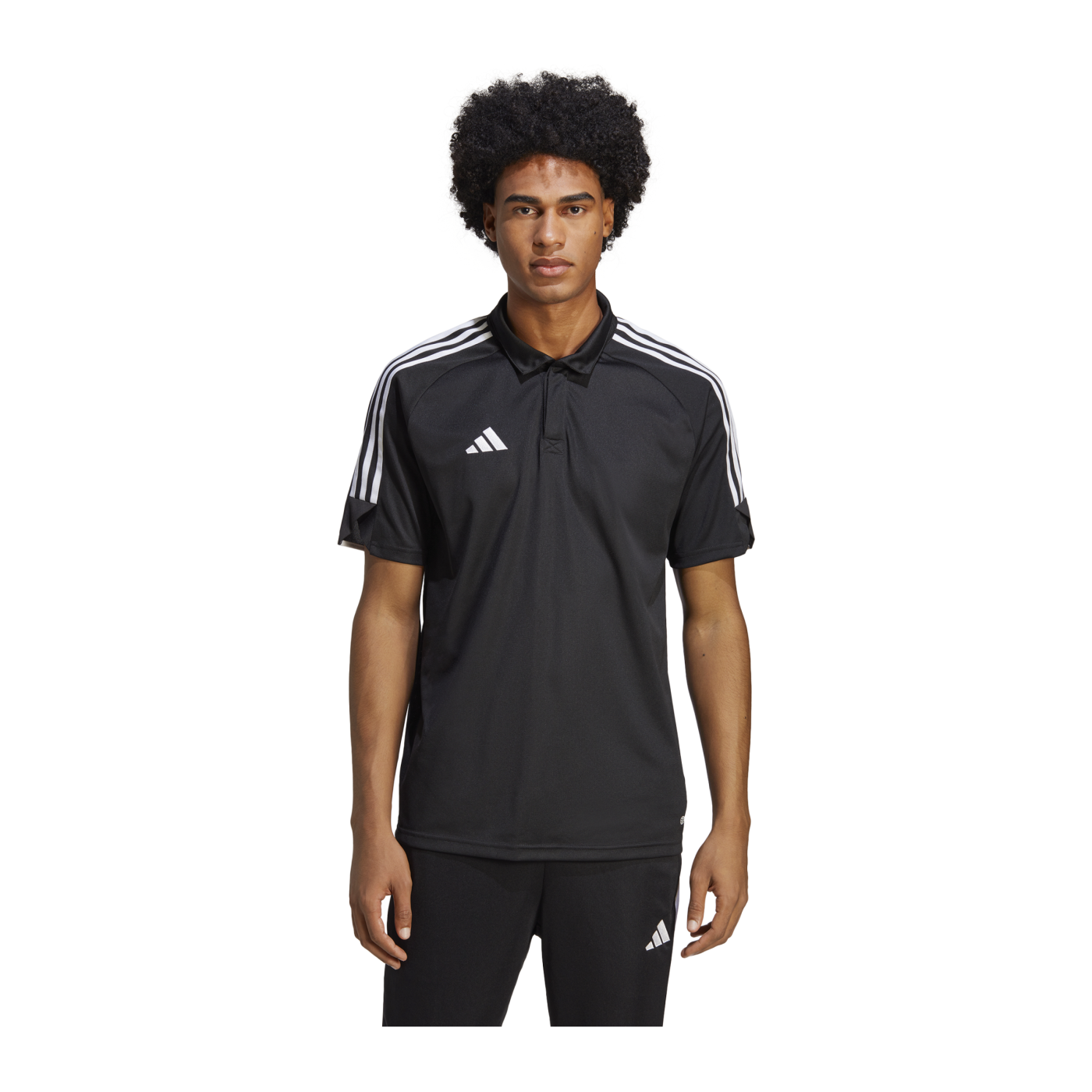 adidas Tiro 23 League Poloshirt Schwarz
