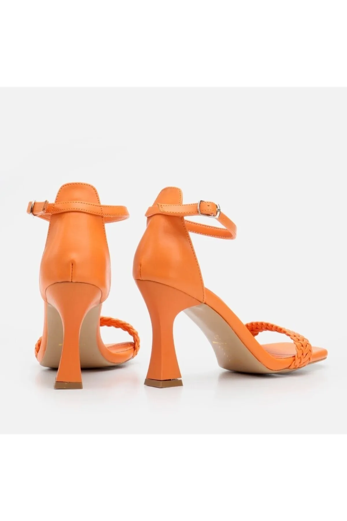 Hotiç  Sandalette - Orange - Pfennigabsatz/Stiletto