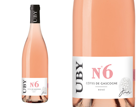 Uby N°6 Rosé Sud-Ouest Côtes de Gascogne