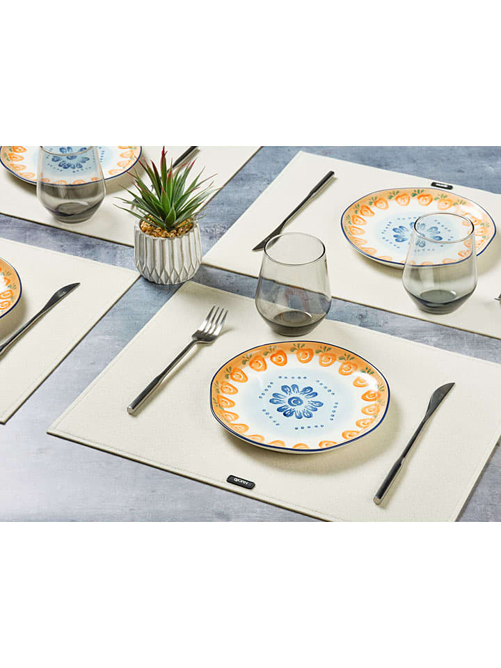 Björn 6er-Set: Tischsets in Creme - (L)45 x (B)33 cm günstig kaufen onesize