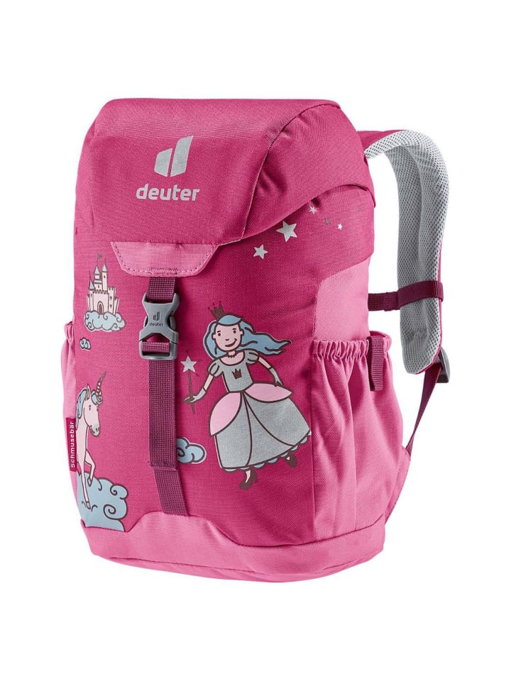 Deuter Family Schmusebär 8 - Kinderrucksack 33 cm (wave-nightblue) in ruby-hotpink günstig kaufen onesize