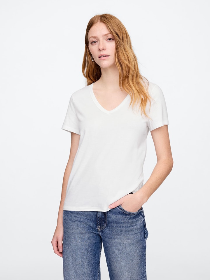 GAP Shirt in Weiß günstig kaufen