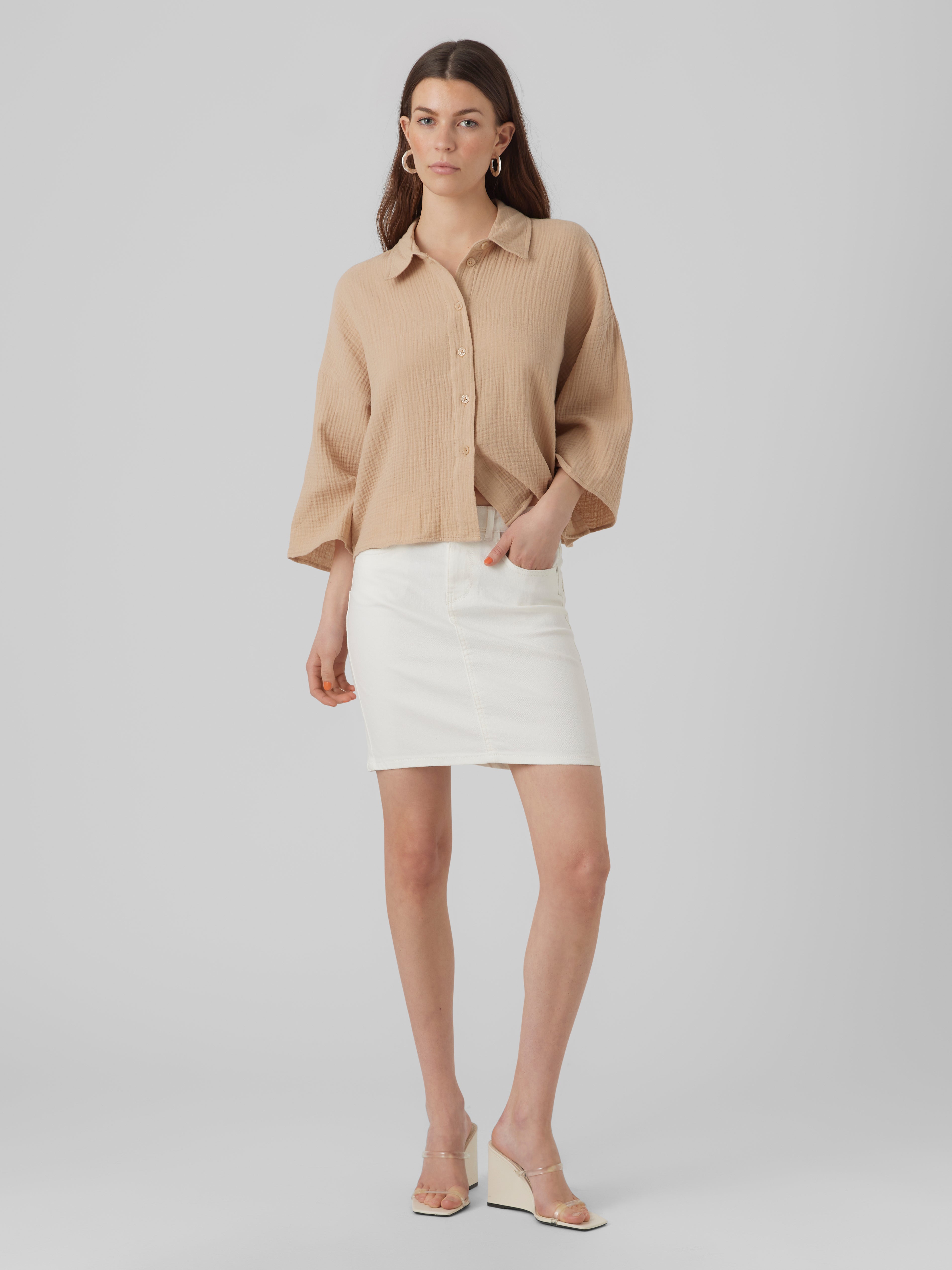VMLUNA Hohe Taille Kurzer Rock