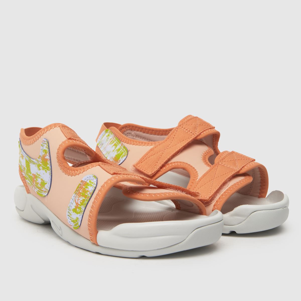 Nike orange Sunray Adjust 6 Youth sandaler