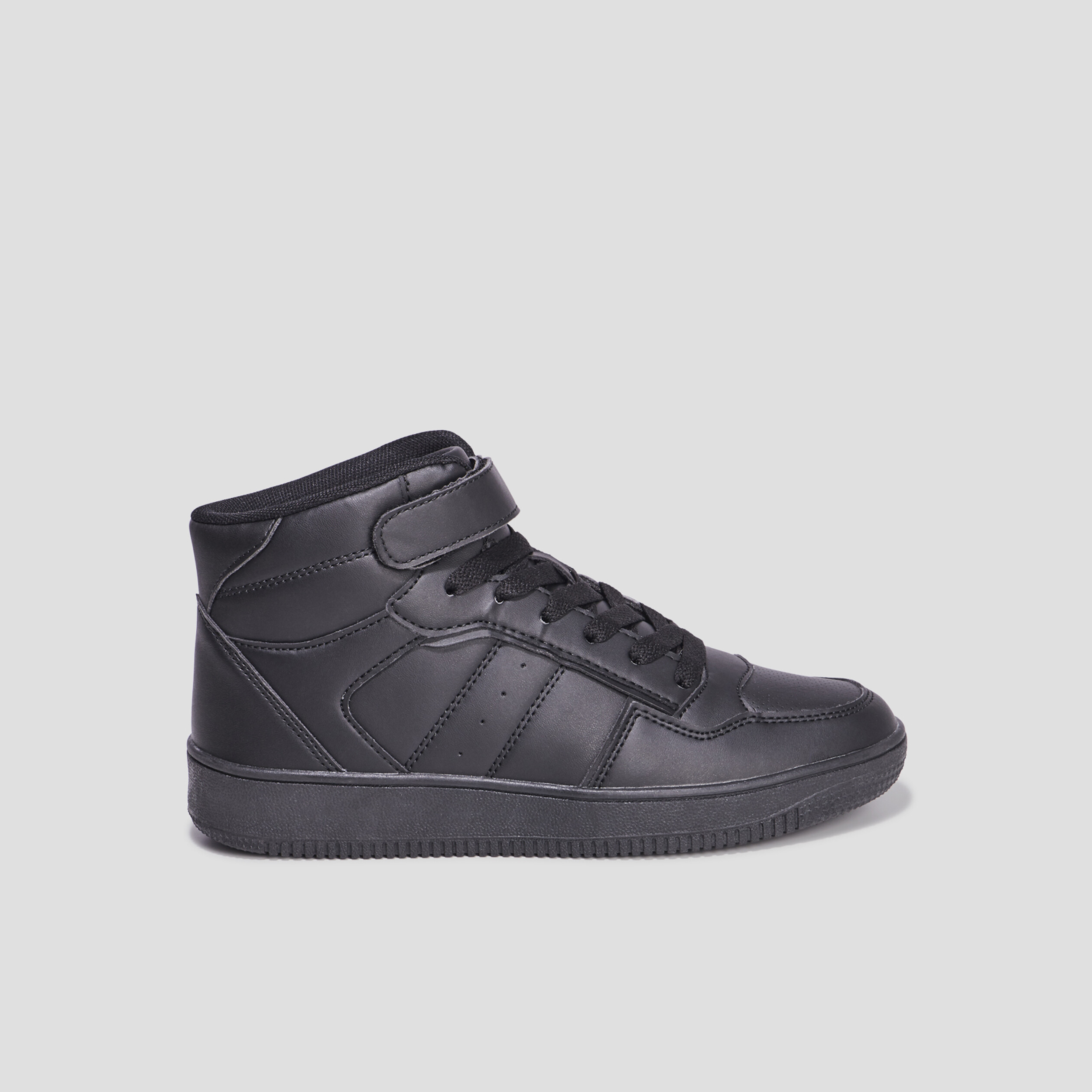 Baskets montantes Creeks Ktempete noir garçon | La Halle