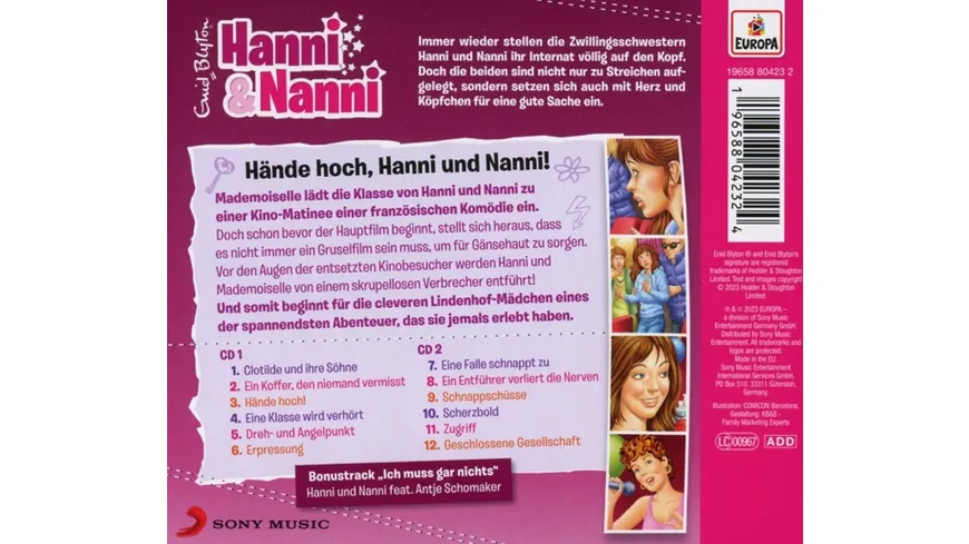 Folge 75: Hände hoch,Hanni und Nanni!