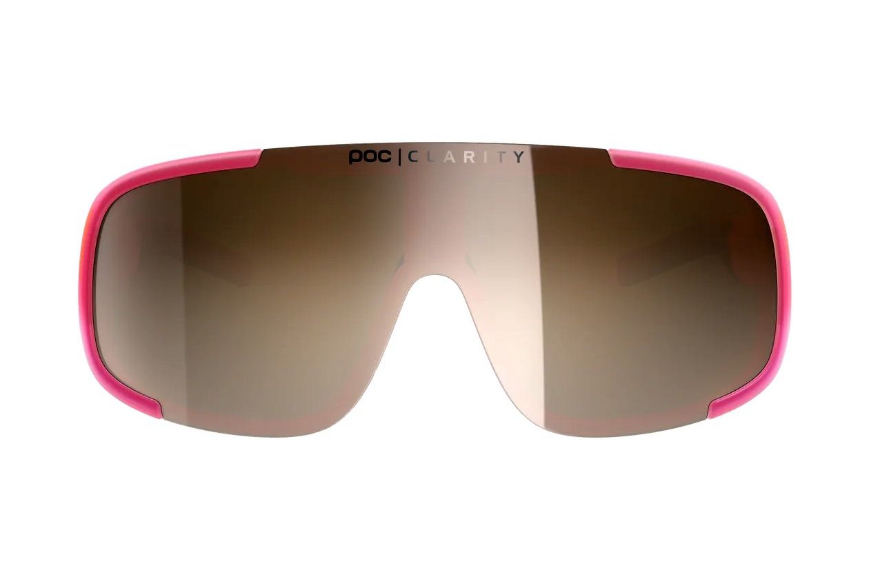 POC Aspire - Actinium Pink Translucent/Brown/Silver Mirror