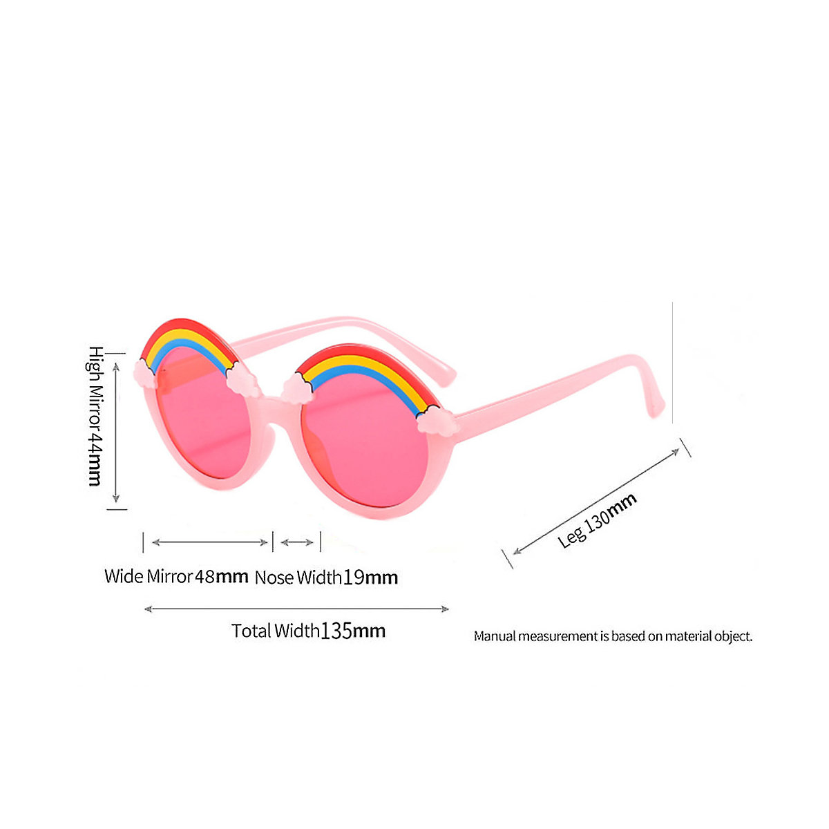 Sonnenbrille Regenbogen UV400 Sonnenbrillen für Kinder