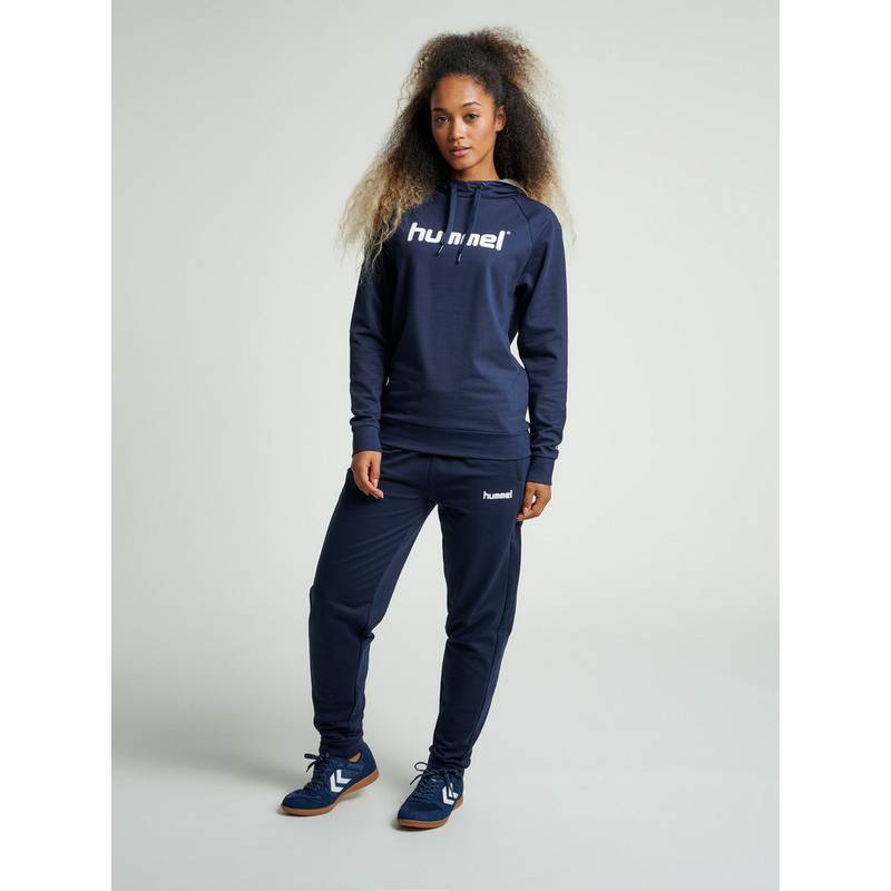 hummel HMLGO COTTON LOGO HOODIE WOMAN Sweatshirt Damen