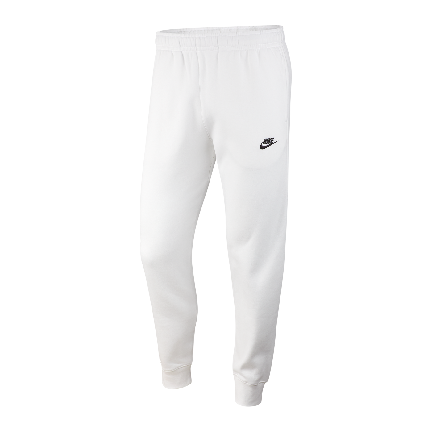 Nike Club Fleece Jogginghose Weiss Schwarz F100