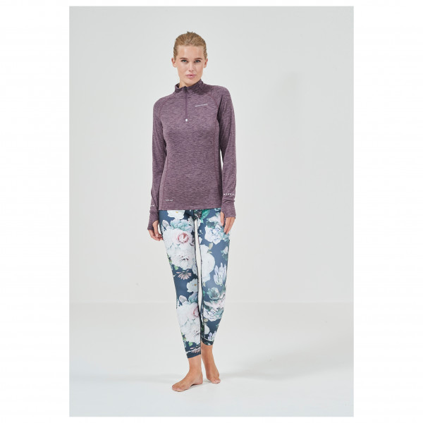 ENDURANCE - Women's Canna V2 Melange Performance Midlayer - Longsleeve