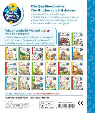 Ravensburger Wieso? Weshalb? Warum? junior, Band 50: Wir gehen einkaufen