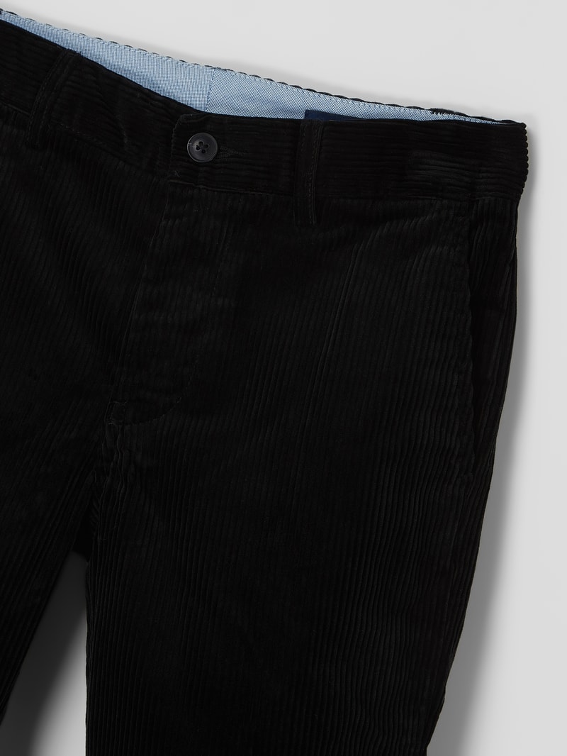 Hose aus Cord Modell 'Bedford' in schwarz