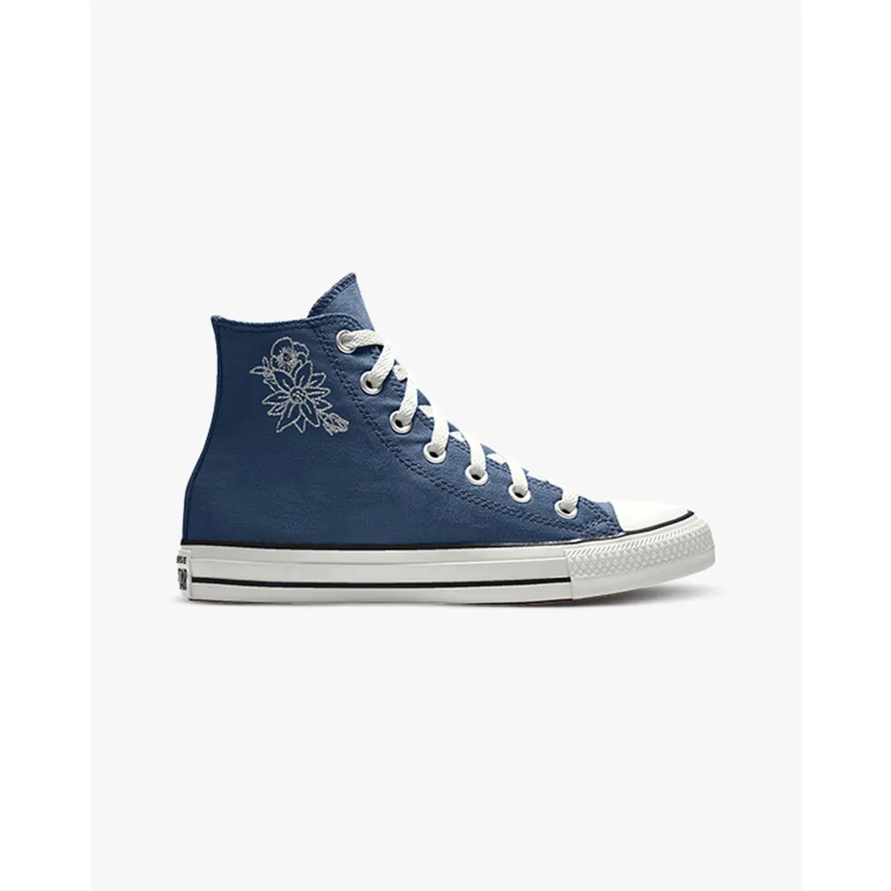 Converse Custom Chuck Taylor All Star Embroidery By You 163038CHO23_CONVERSENAVY_FLORAL_G / blau
