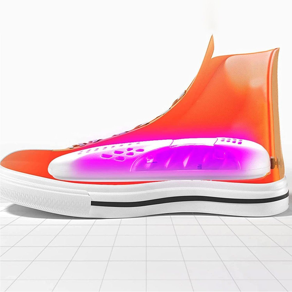 Yoyaxi Schuhtrockner Elektrischer Schuhheizer, Wärmetrockner mit UV-Licht, Wärmer, schnell trocknend für Regen