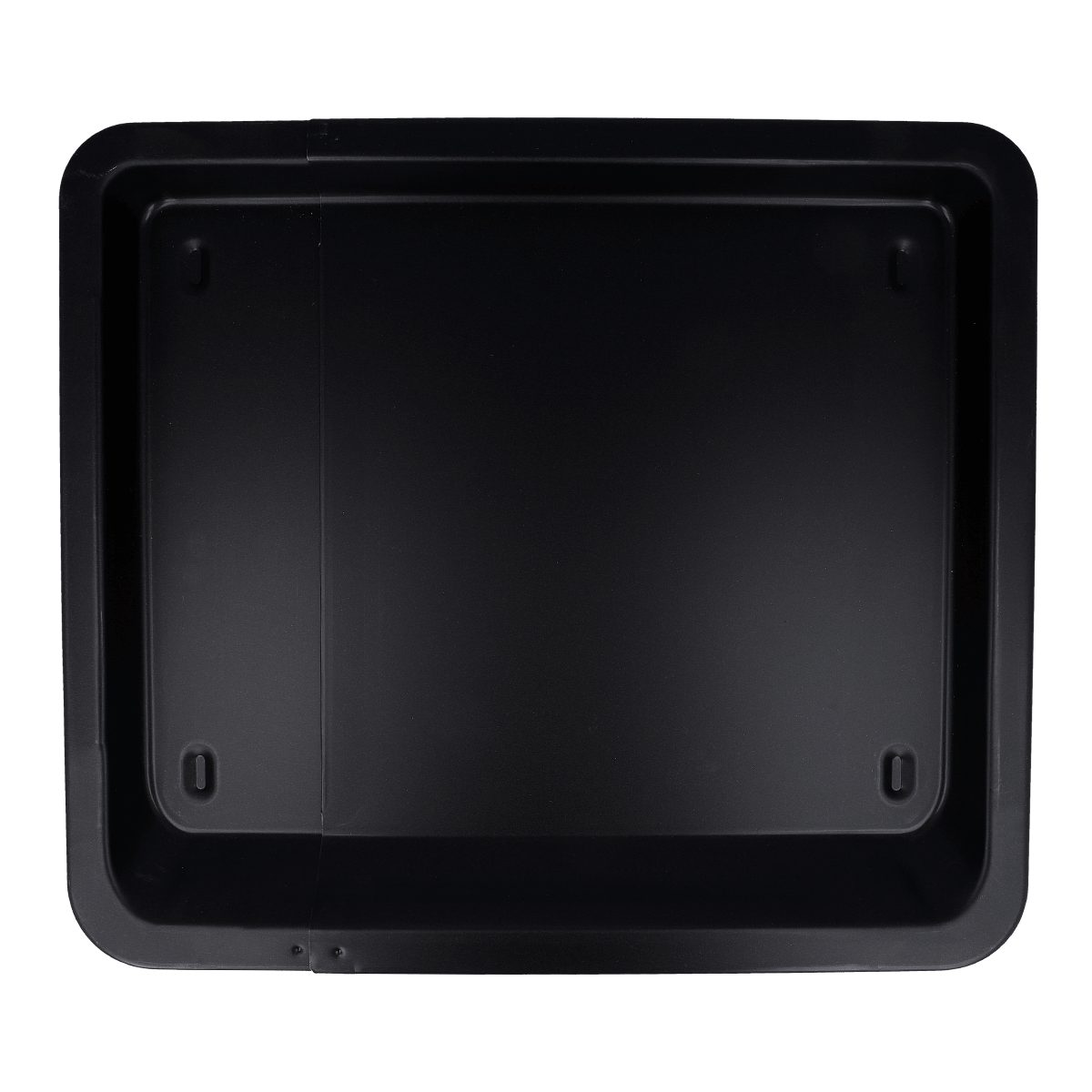 EUROHOME Backblech ausziehbar mit Auskühlnoppen Antihaftbeschichtung, Schwarzblech, (Ausziehbares Blech von 33 bis 52 cm), Ofenblech aus Schwarzblech - Backblech antihaft