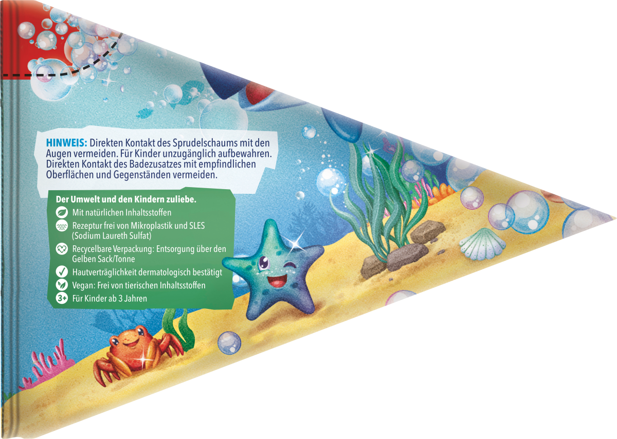 Kinder Badezusatz Sprudelbad Blubberwal, 80 g