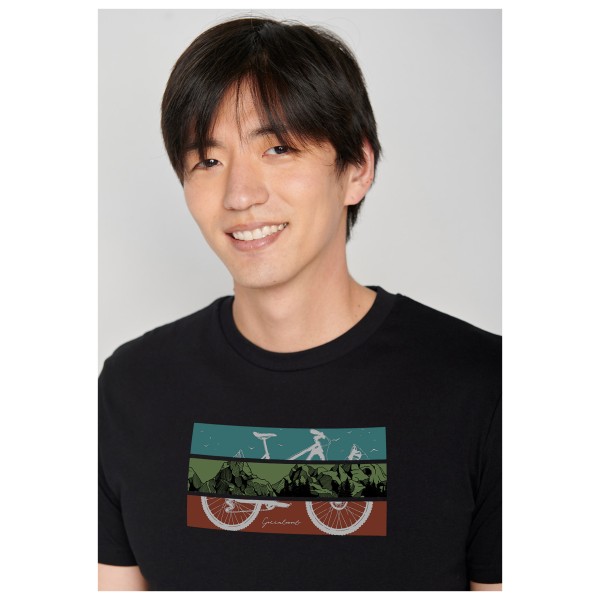 GreenBomb - Bike Mountain (Guide) - T-Shirt
