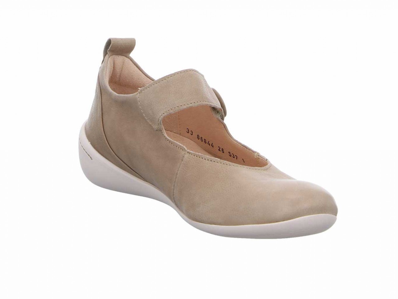 THINK Sportliche Slipper beige