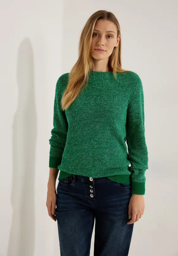 CECIL Mouliné Pullover