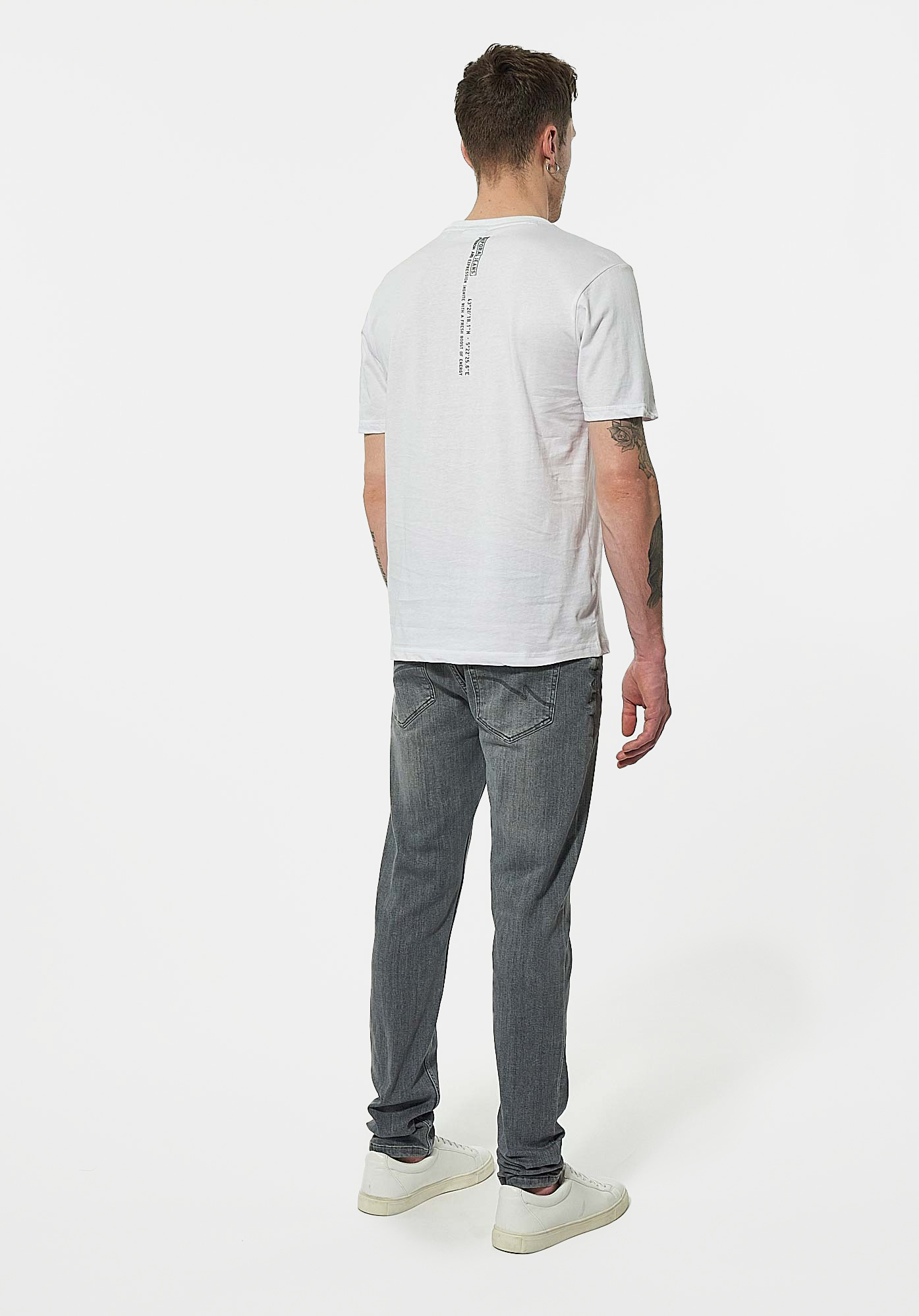 MAORI  T-shirt blanc Homme en 100% coton bio
