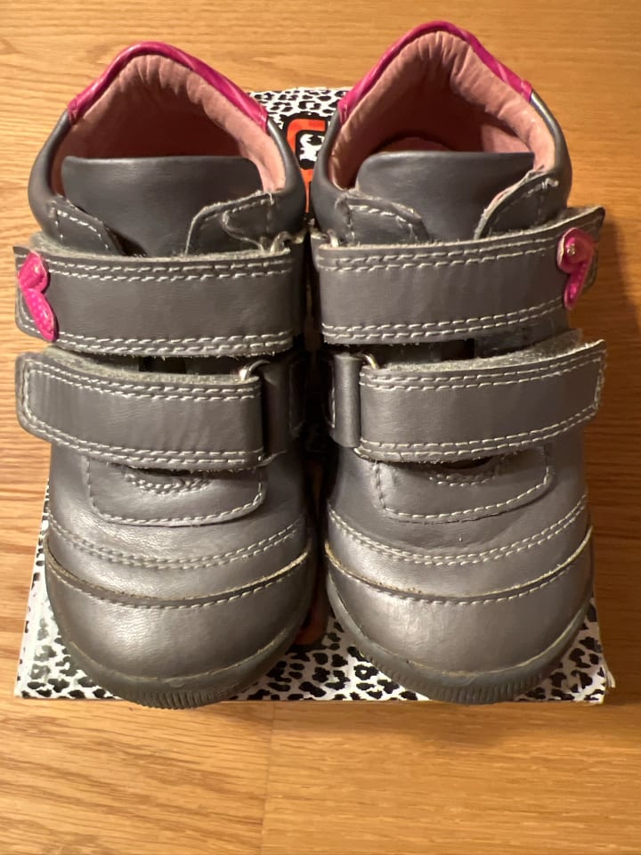 Lea Lelo Leder-Sneakers in Grau günstig kaufen 22