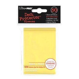 Ultra Pro Standard Yellow (50 Hüllen) [66x91mm]