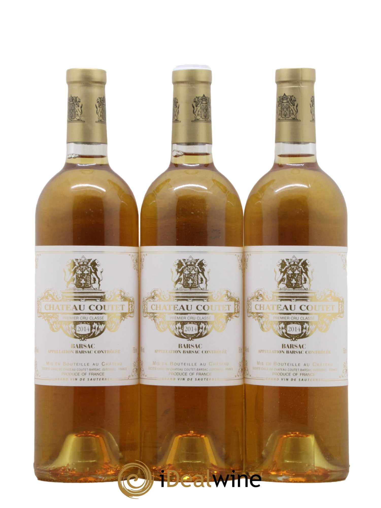 Château Coutet 1er Grand Cru Classé  2014 - Lot de 6 Bouteilles